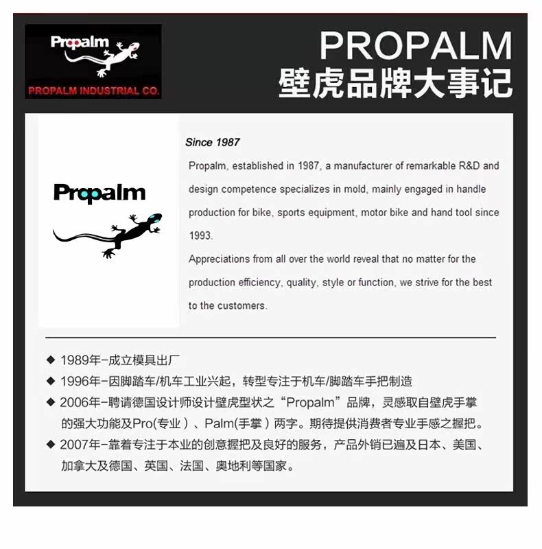 Poignées de vélo PROPALM - Ref 2351869 Image 3