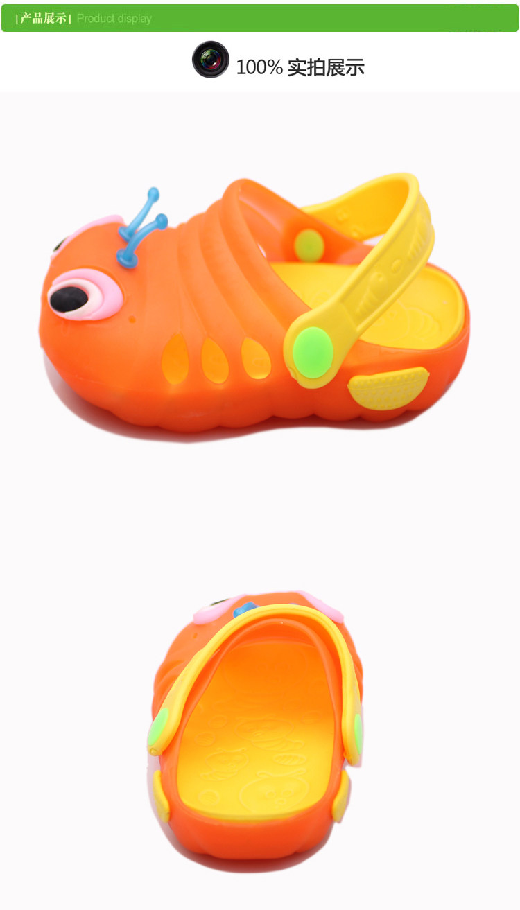 Chaussons enfants en autre pour été - semelle plastique - Ref 1026489 Image 13