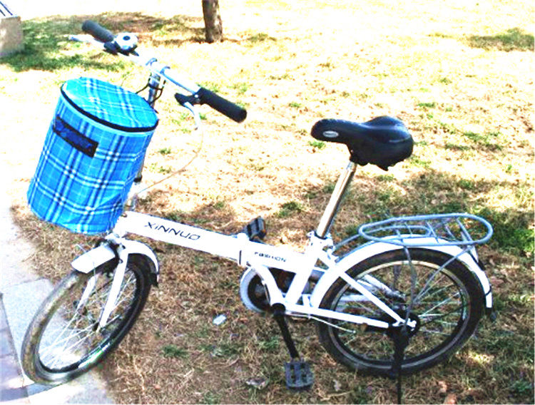 Panier pour vélo en toile - Ref 2260137 Image 26