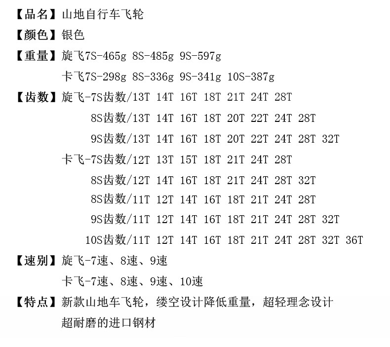 Pignon de vélo MEIJUN - Ref 2373376 Image 7