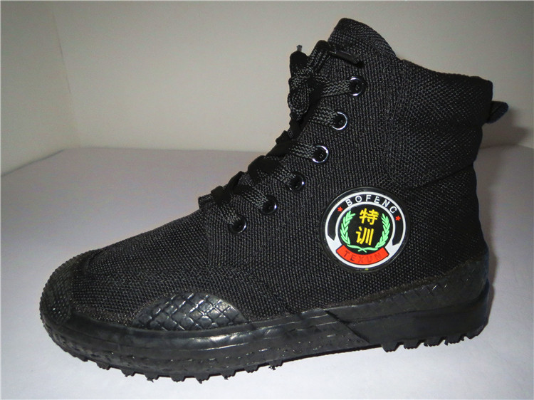 Bottes militaires en toile - dérapage - Ref 1400205 Image 7