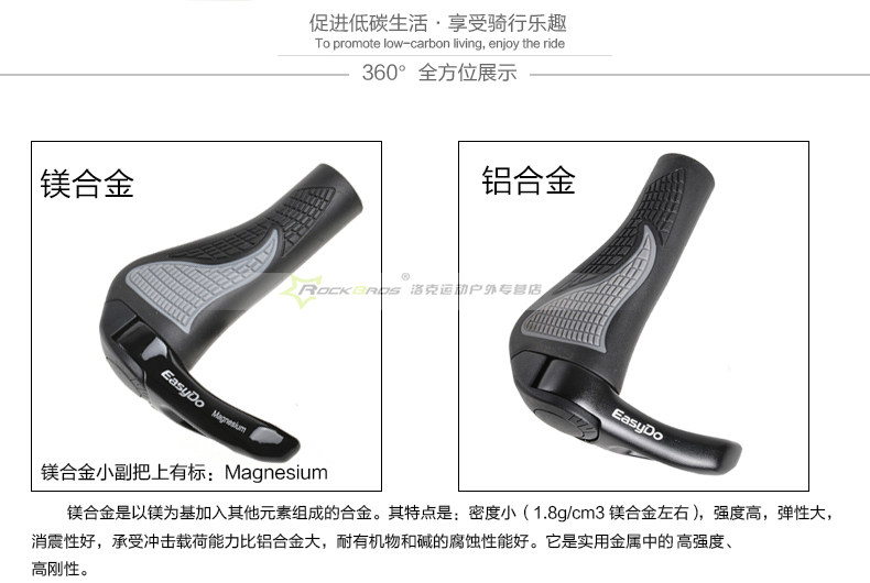 Poignées de vélo EASYDO - Ref 2352685 Image 6