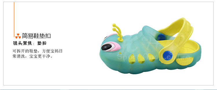 Chaussons enfants en autre pour été - semelle plastique - Ref 1026522 Image 13