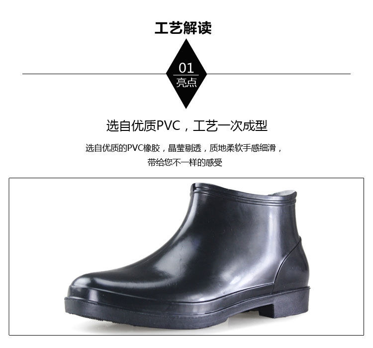 Chaussures - bottes caoutchouc homme pour printemps - Ref 960804 Image 5