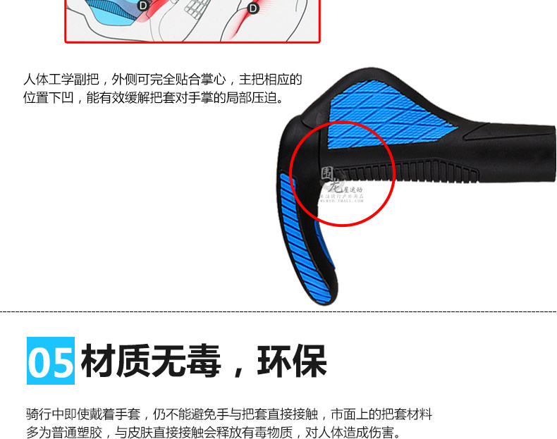 Poignées de vélo EASYDO - Ref 2353152 Image 12