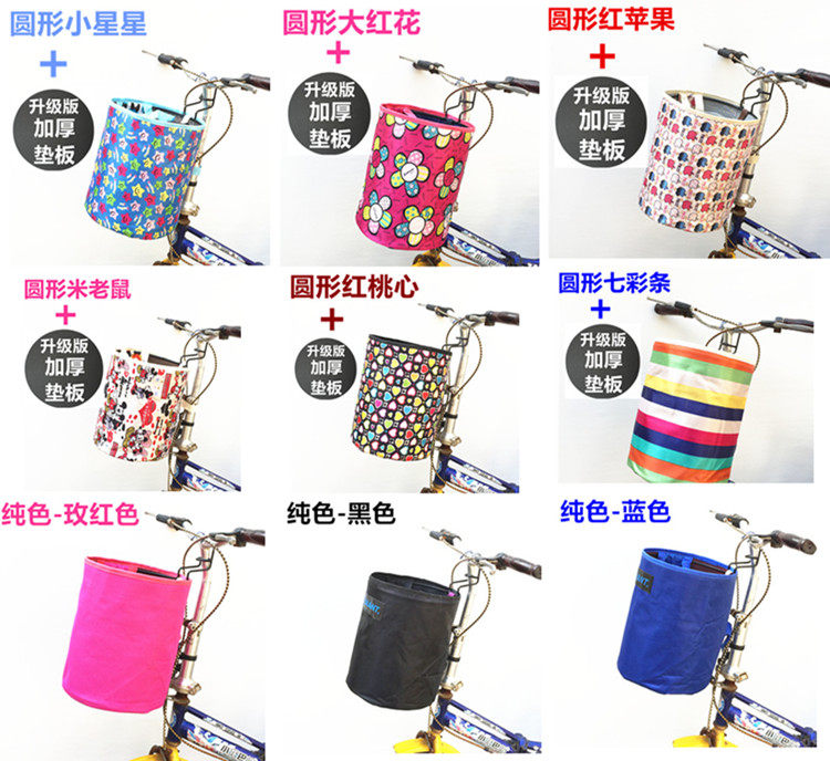 Panier pour vélo en toile - Ref 2260142 Image 17