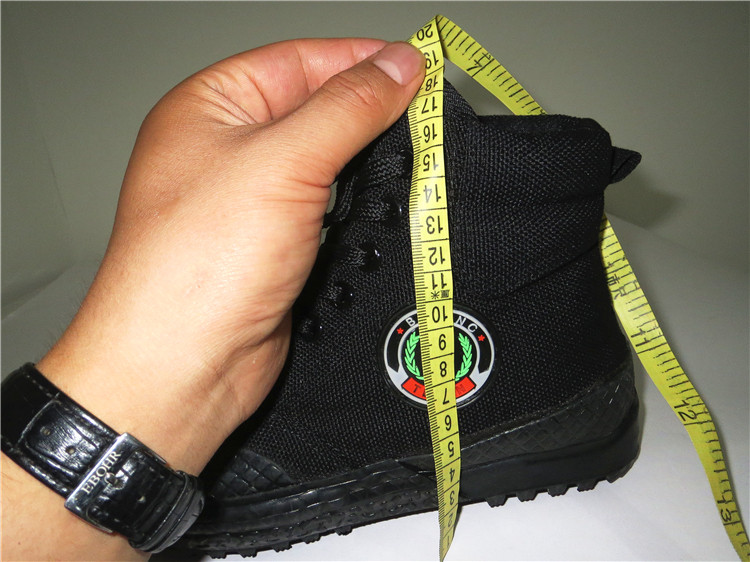 Bottes militaires en toile - dérapage - Ref 1400205 Image 9