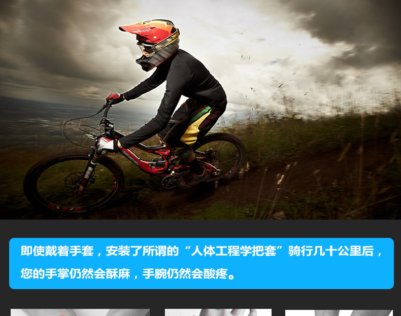 Poignées de vélo EASYDO - Ref 2353152 Image 4