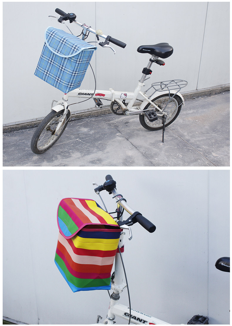 Panier pour vélo JAKROO en toile - Ref 2260786 Image 16