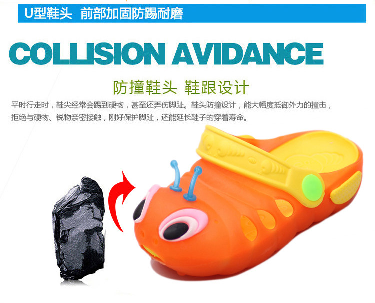 Chaussons enfants en autre pour été - semelle plastique - Ref 1026489 Image 10