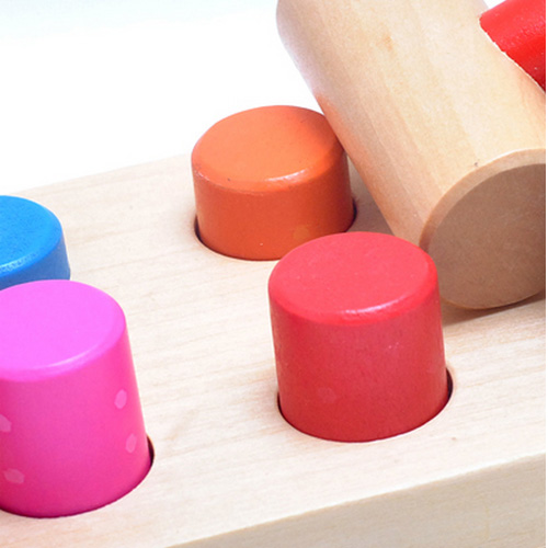 6-12个月婴儿早教益智八音敲琴音乐玩具木制儿