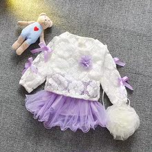 5五6六7七8八9月女宝宝秋天公主裙3婴儿衣服春季连衣裙 2岁1九个
