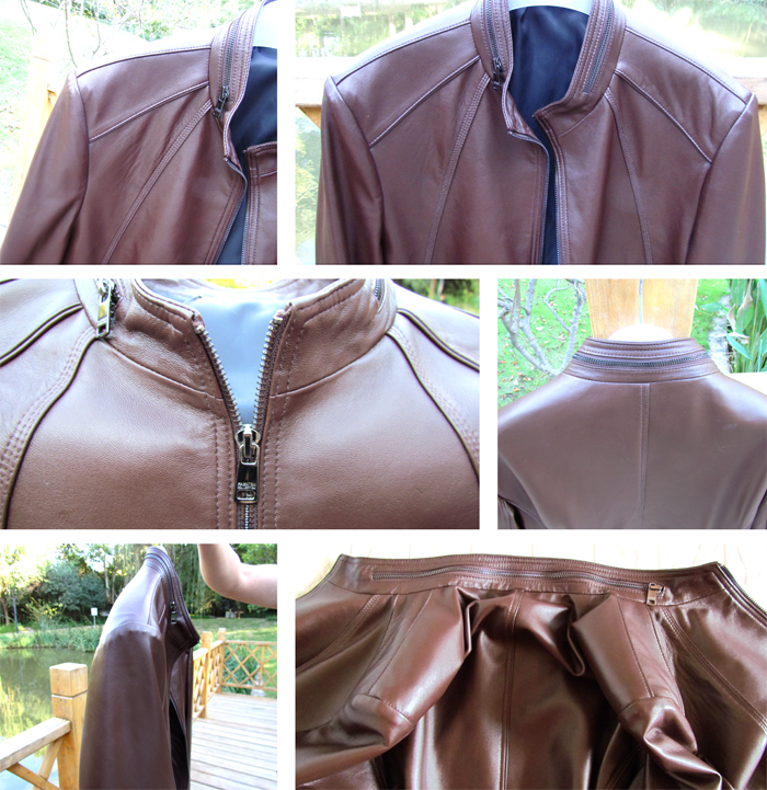 劲霸男士秋冬新品时尚外套商务休闲帅气皮装|BPLL3554