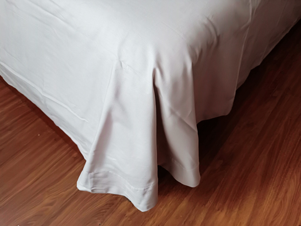 水星家纺贡缎提花四件套全棉被套纯棉床上四件套