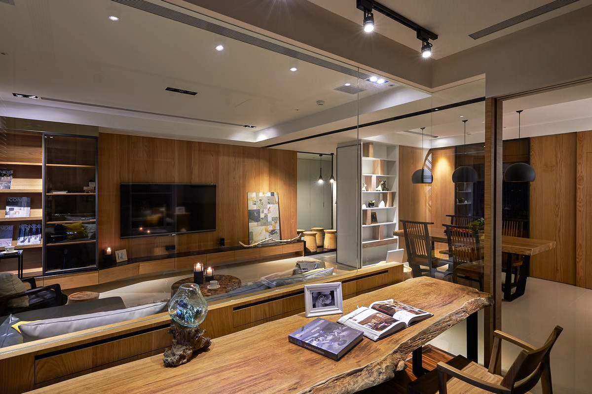 简约风开放式书柜效果图 白色书柜图片_8