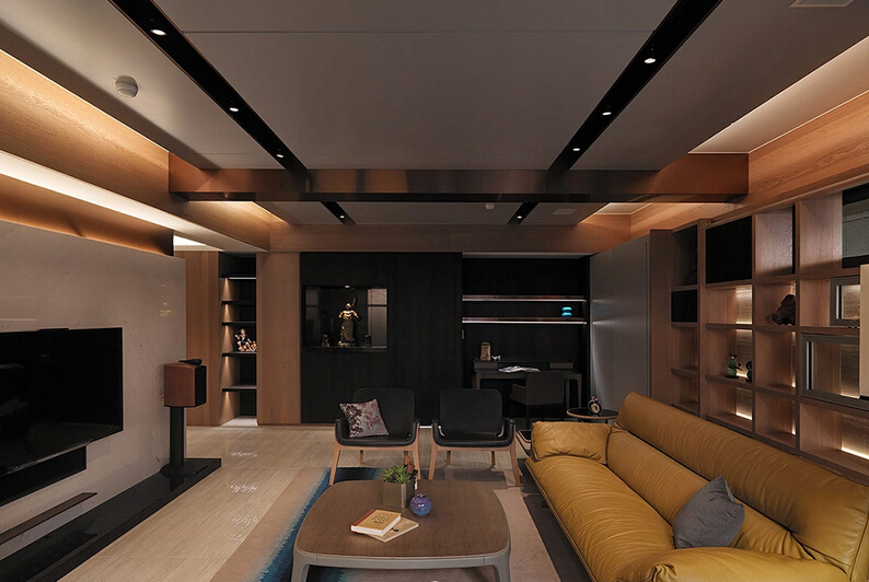 现代阳台铝合金玻璃门效果图 卫生间实木门效果图_2