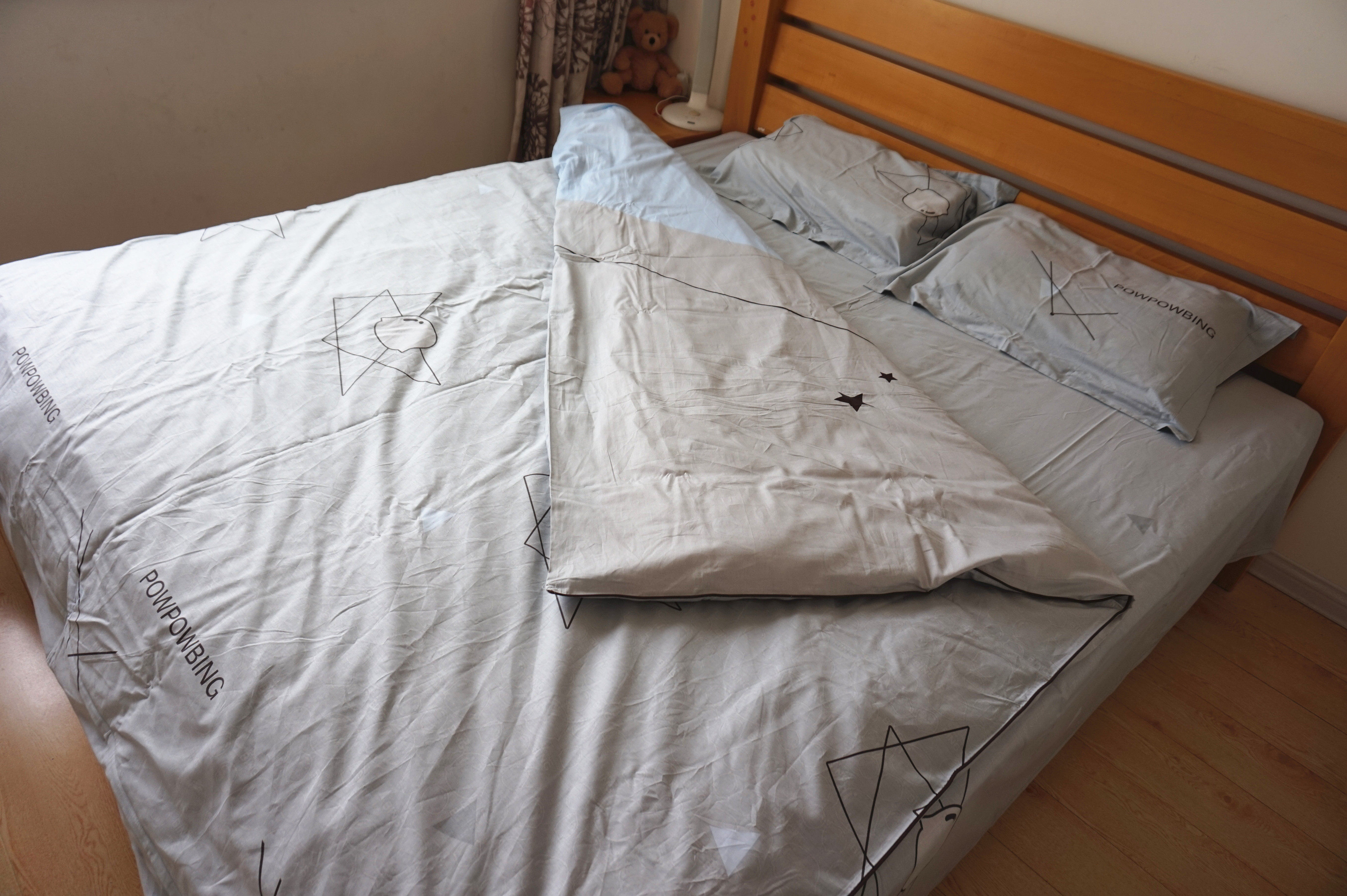 水星家纺卡通活性印花四件套