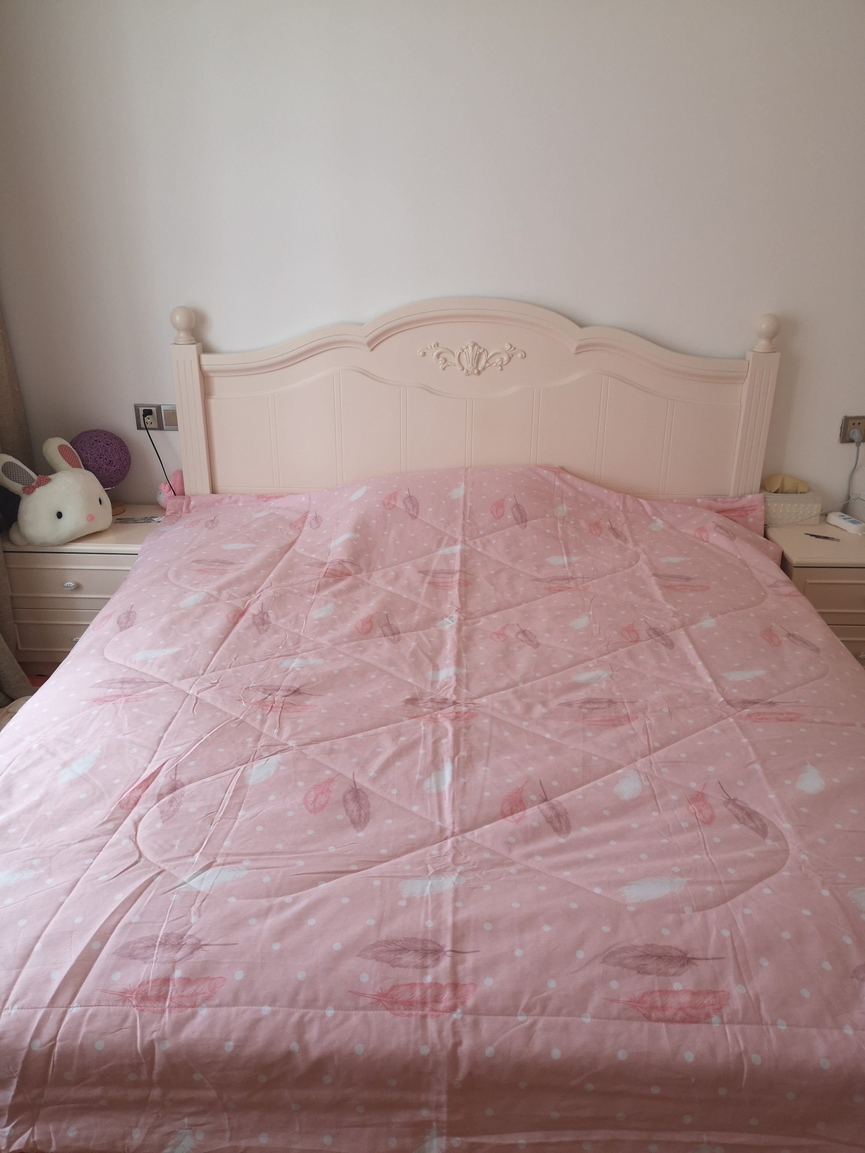 水星家纺全棉夏被空调被