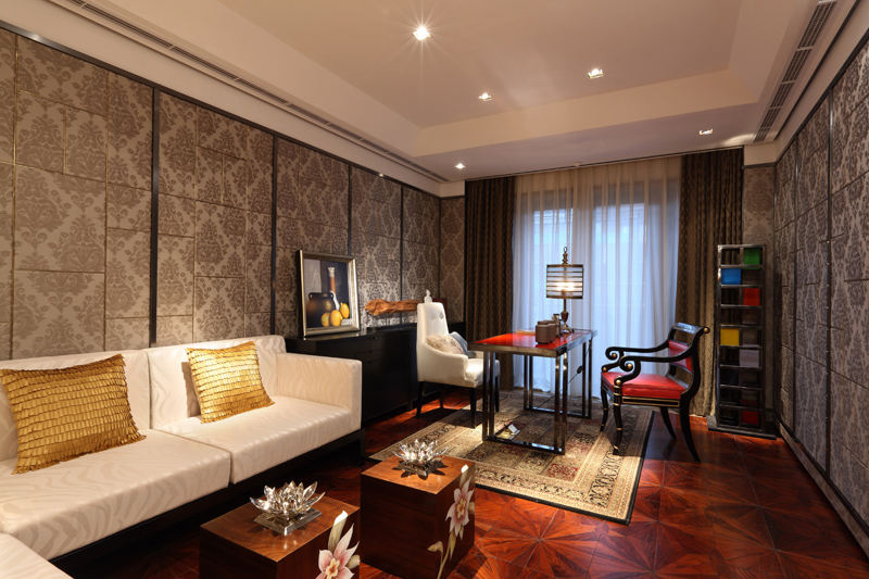 新中式家装地板效果图大全 木地板颜色效果图_2