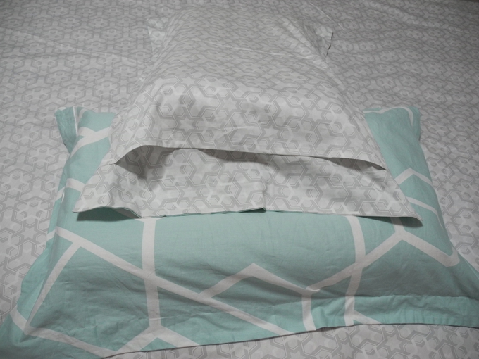 水星家纺纯棉简约四件套