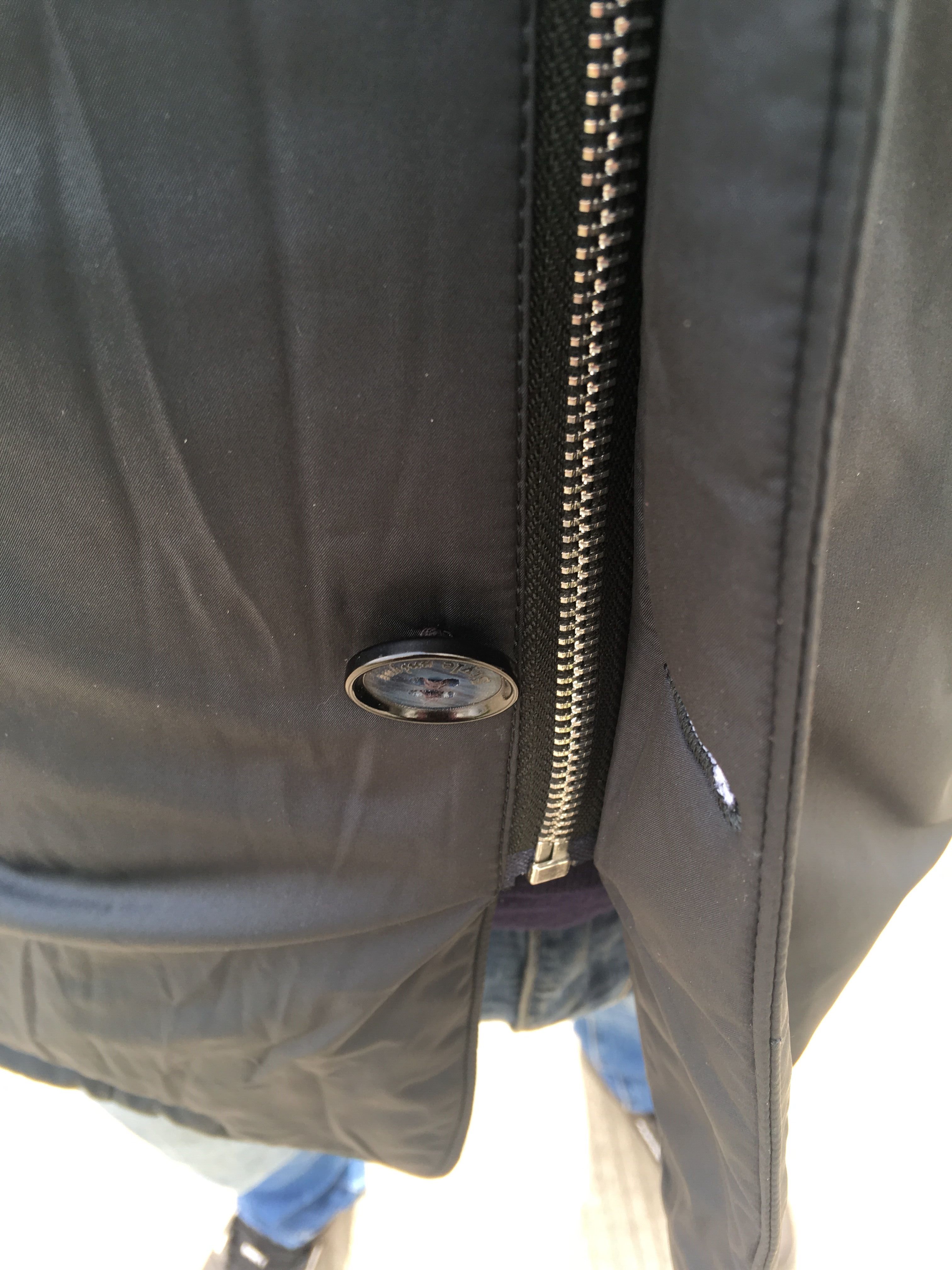 劲霸男士茄克立体中年男士保暖棉衣外套