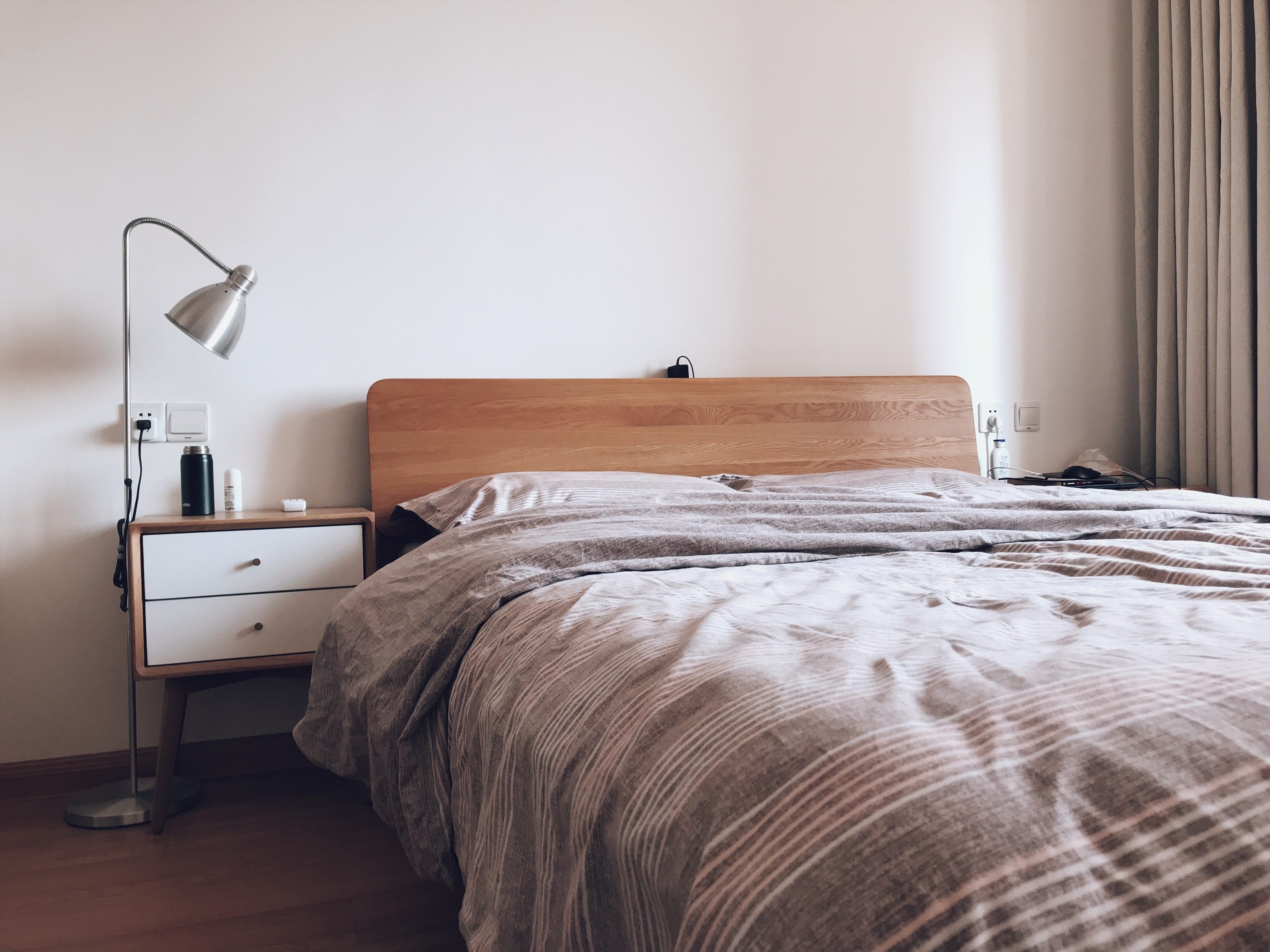 水星家纺 全棉抗菌磨毛四件套