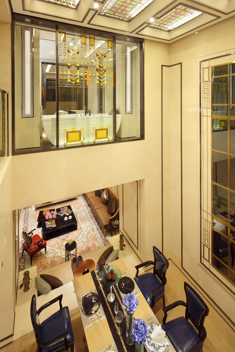 新中式家装地板效果图大全 木地板颜色效果图_9