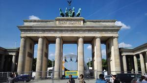 勃兰登堡门和巴黎广场