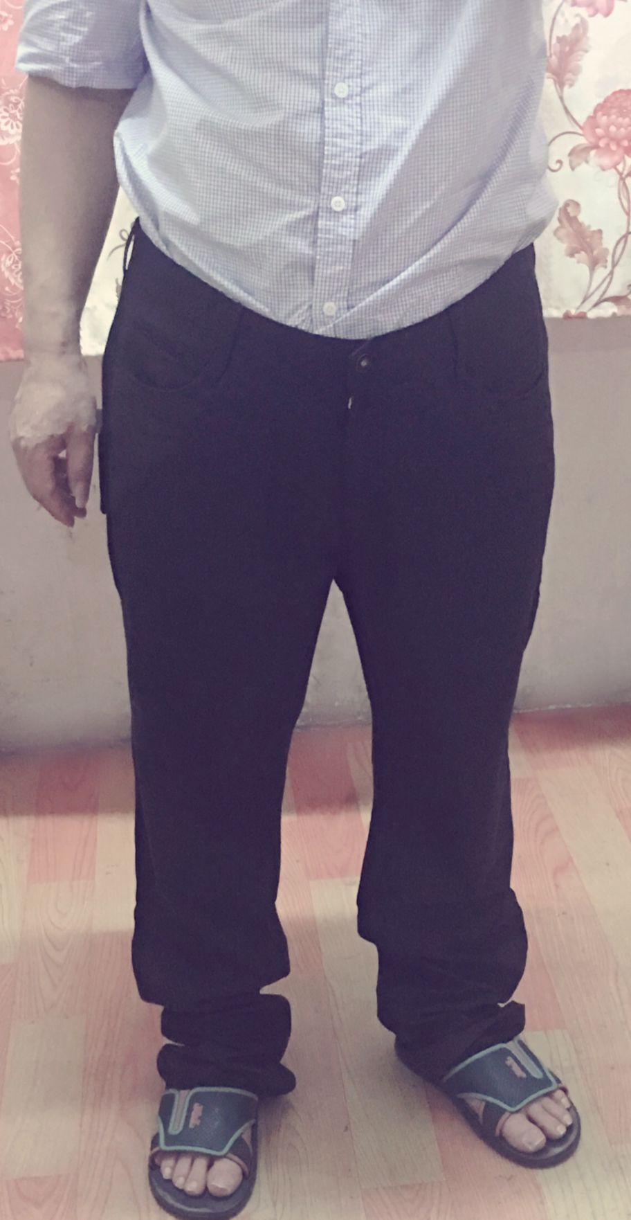 劲霸男装新款直筒商务休闲裤