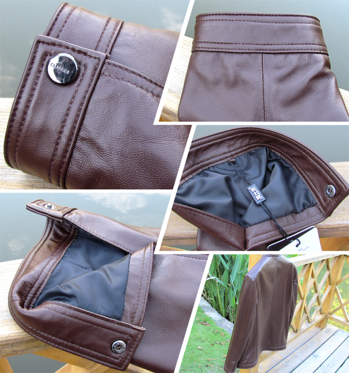 劲霸男士秋冬新品时尚外套商务休闲帅气皮装|BPLL3554