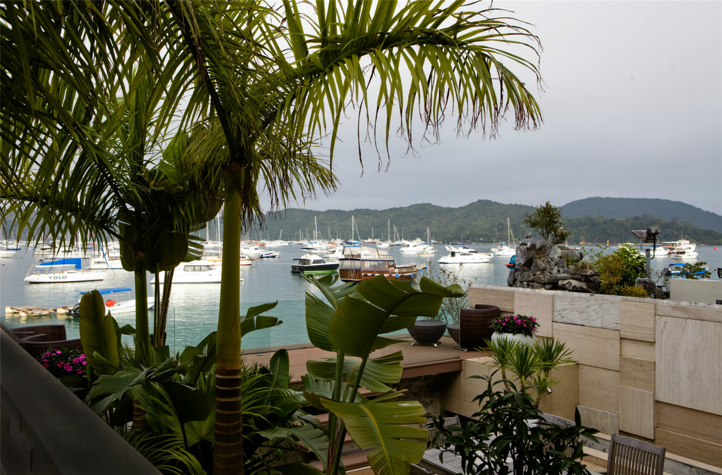 580平别墅断桥铝阳光房图片 玻璃铝合金折叠门图片_11