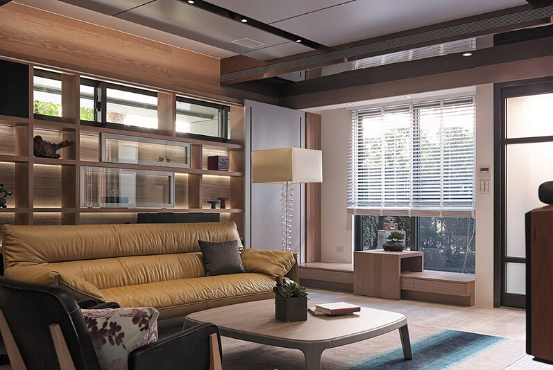 现代阳台铝合金玻璃门效果图 卫生间实木门效果图_4