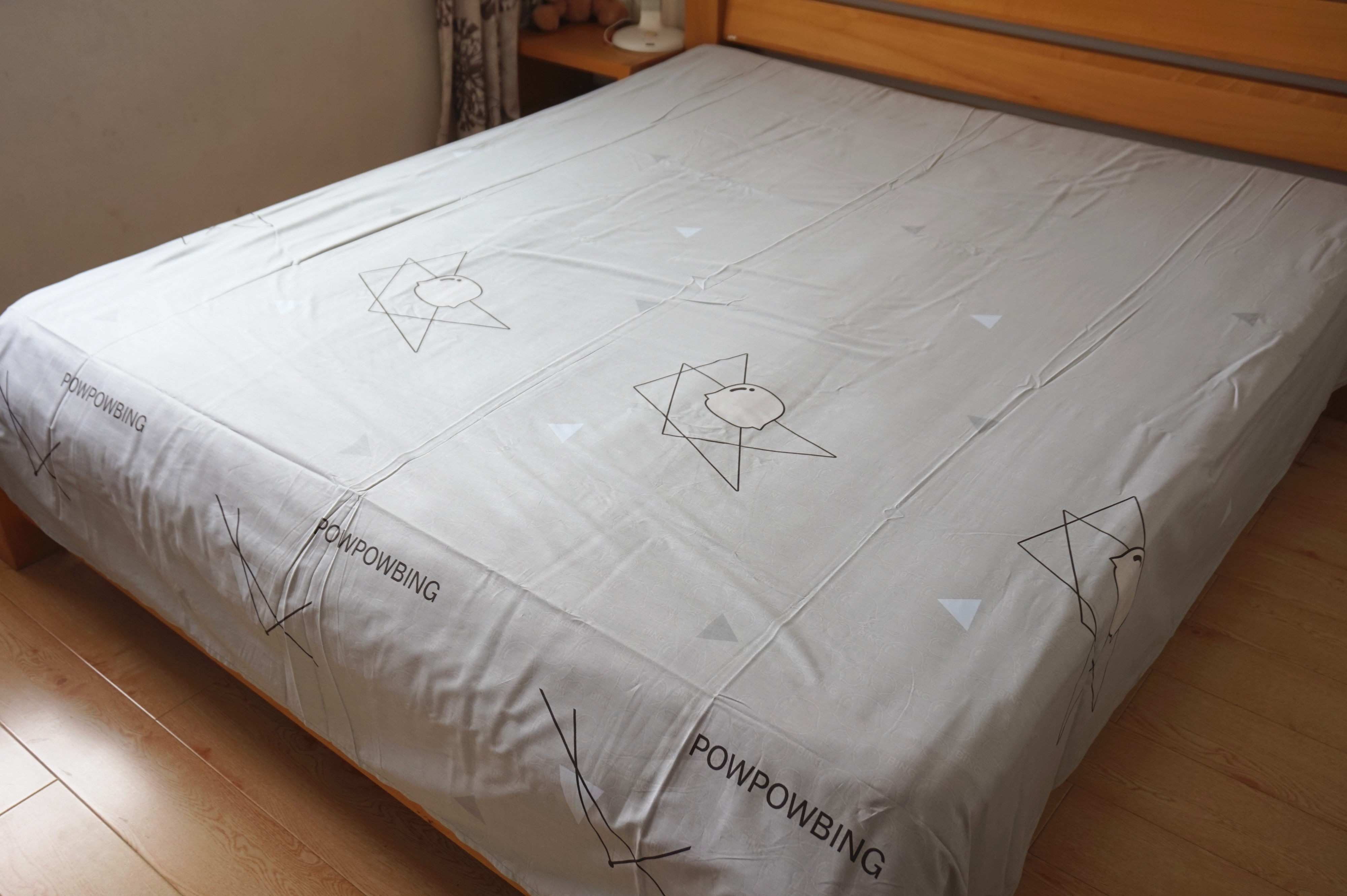 水星家纺卡通活性印花四件套