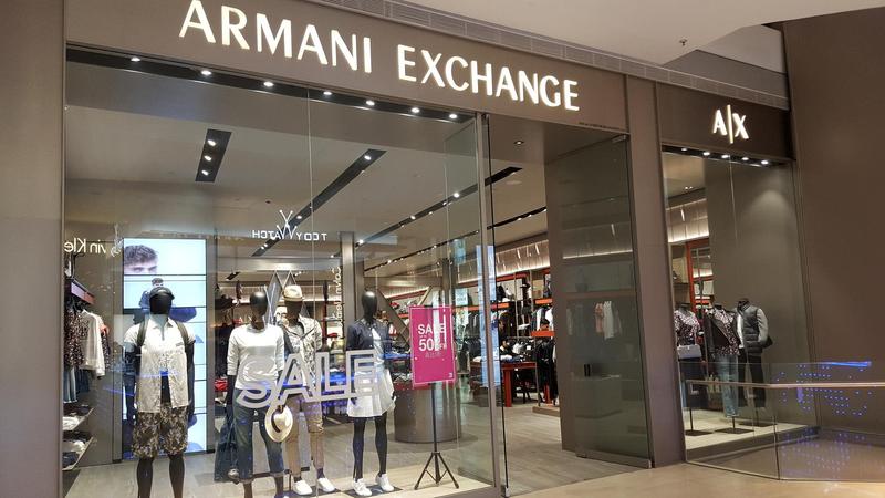 sunway pyramid armani exchange