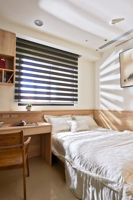 简约风开放式书柜效果图 白色书柜图片_11