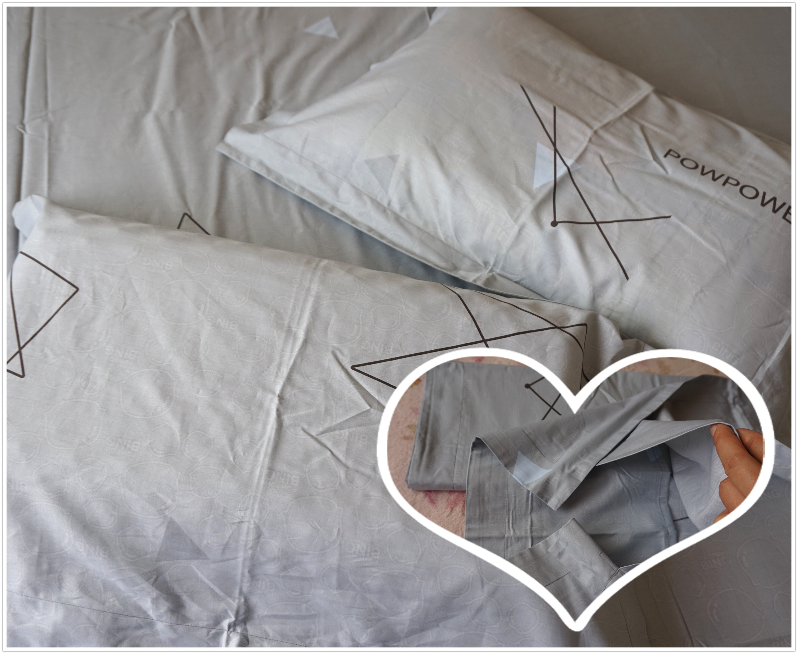 水星家纺卡通活性印花四件套