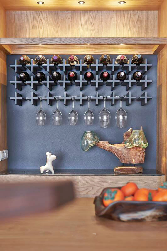 简约风开放式书柜效果图 白色书柜图片_6