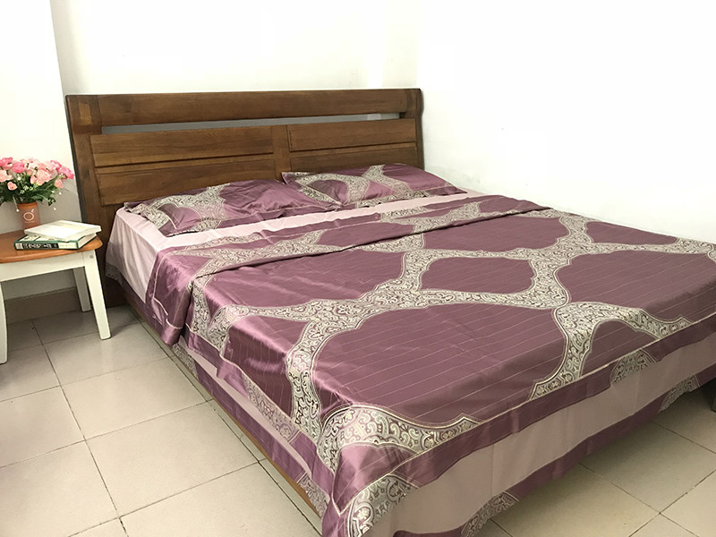 水星家纺欧式大提花四件套