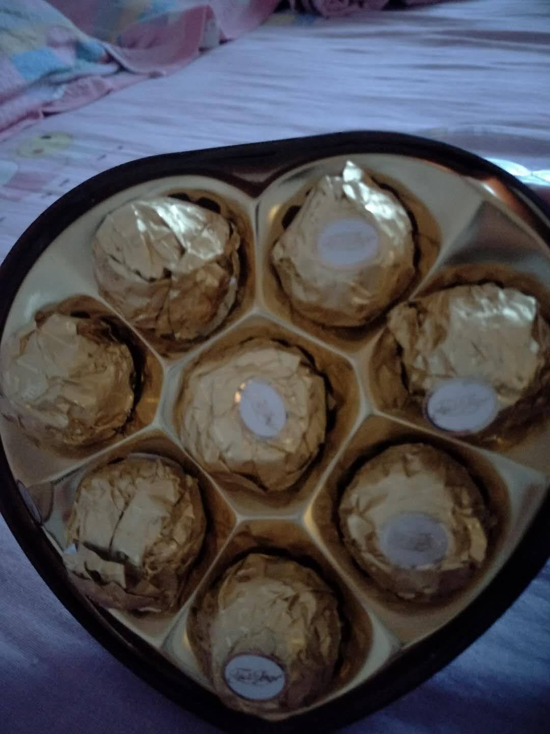 美味菲顿金莎巧克力心型礼盒装好不好用，真实测评值得购买_搜券