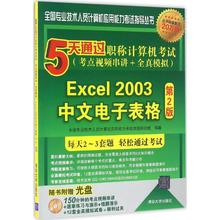 编著 全国专业技术人员计算机应用能力考试命题研究组 2003中文电子表格 5天通过职称计算机考试第2版Excel