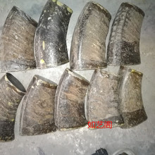 天然牛角原料58元 一斤 水牛角弹弓料段料