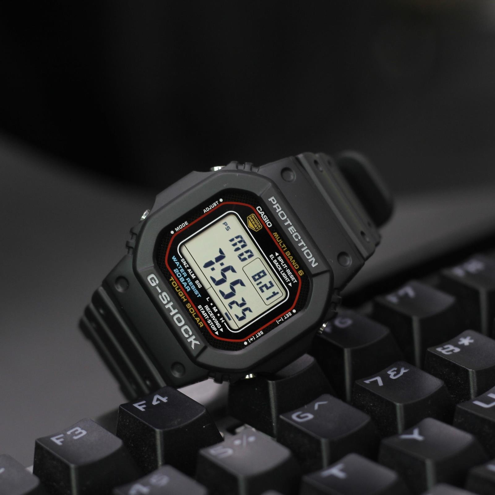 1 BC 1 M5610BB 1 M5610 GW 卡西欧光动能电波经典方块方形手表男 1 BC 1 M5610BB 1 M5610 GW 卡西欧光动能电波经典方块方形手表男