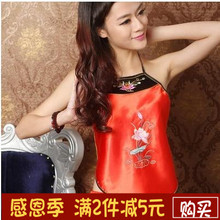 民族风中国风成人肚兜性感男女套装 荷花 肚兜睡衣内衣女士肚兜大码