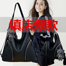 百搭单肩手提潮双肩背包大包 时尚 秋冬休闲女包韩版 包包女2018新款