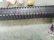 橡胶履带块 橡胶履带板 江麓CN330履带式液压挖掘机橡胶履带