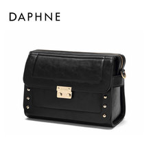 Daphne/达芙妮金属装饰小方包 时尚磁扣多用女包1016683048