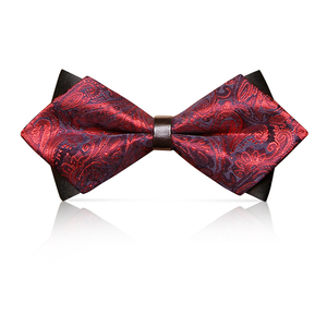 佩斯利高档菱形领结