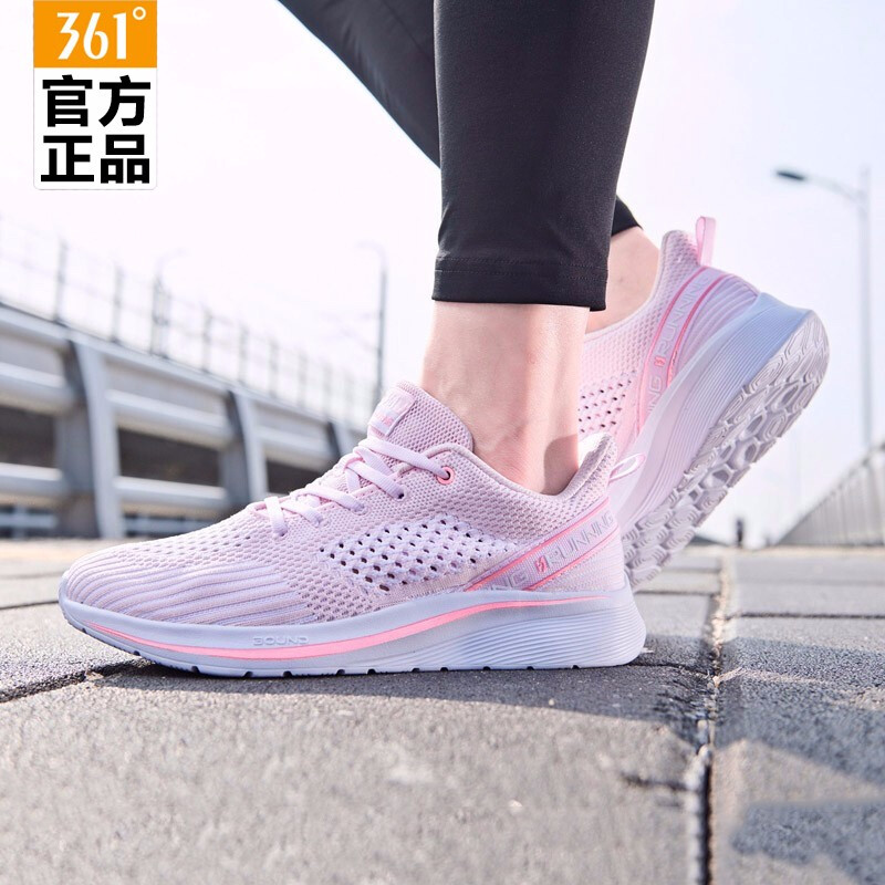 361 degree running shoes for women's shoes 2019 winter new fashion mesh breathable anti slip sports shoes lightweight running shoes for women