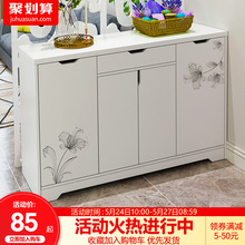 柜收纳简约现代门厅玄关柜多功能仿守揪济型家用鞋 简易门口鞋