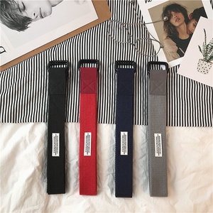 青少年休闲帆布腰带